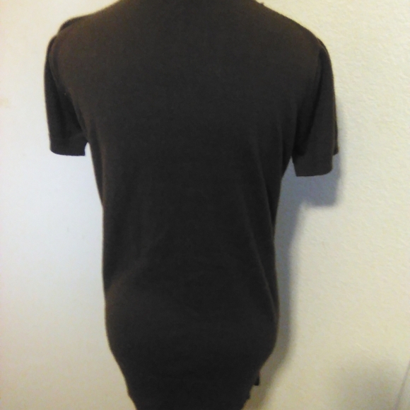 Xhilaration's Brown short sleeve cardigan - Picture 3 of 3